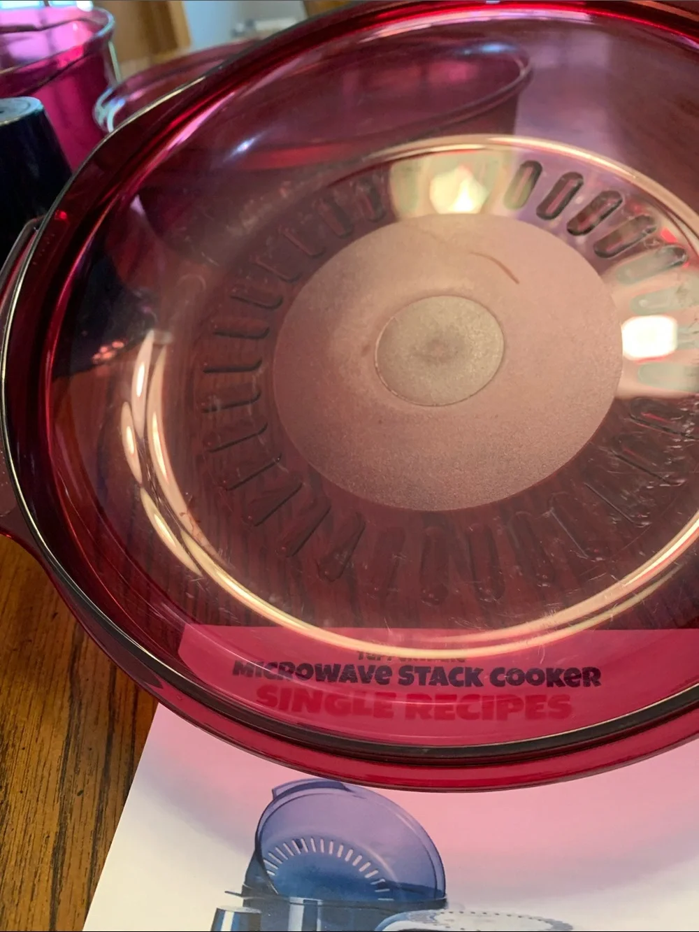 Tupperware Microwave Stack Cooker Set with Recipes - Picture 6 of 16